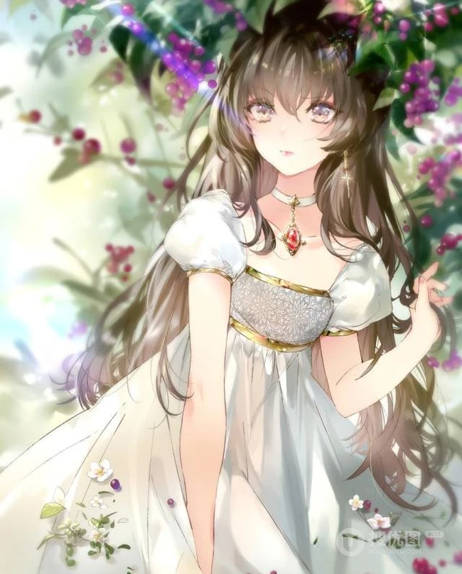 二次元世界里让人感觉很仙的小清新少女美图欣赏