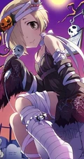 动漫《偶像大师灰姑娘女孩》黄短发红眼睛少女白坂小梅图集