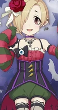 动漫《偶像大师灰姑娘女孩》黄短发红眼睛少女白坂小梅图集