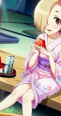 动漫《偶像大师灰姑娘女孩》黄短发红眼睛少女白坂小梅图集