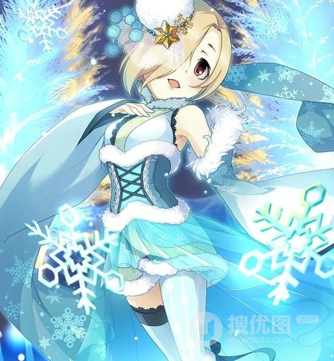 动漫《偶像大师灰姑娘女孩》黄短发红眼睛少女白坂小梅图集