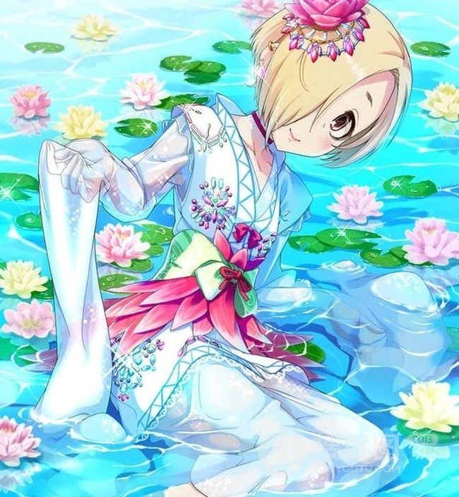 动漫《偶像大师灰姑娘女孩》黄短发红眼睛少女白坂小梅图集