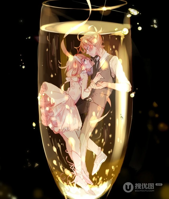MACOZI动漫手绘情侣插画镜音双子等美图作品欣赏
