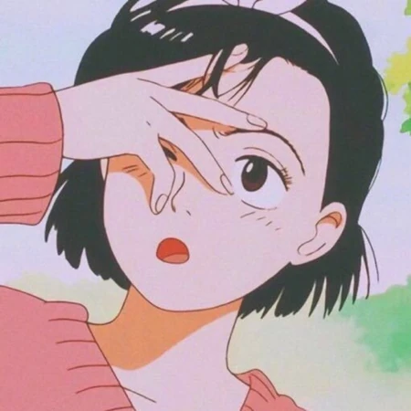 粉色系清新女生废柴狐阿桔可爱呆萌二次元好看头像