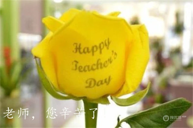 致敬教师节，唯美教室，课桌，粉笔，食堂等带文字图片 第9张