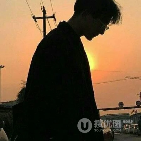 真人男生背影或侧脸侧颜高清不露脸好看微信头像