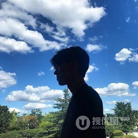 真人男生背影或侧脸侧颜高清不露脸好看微信头像