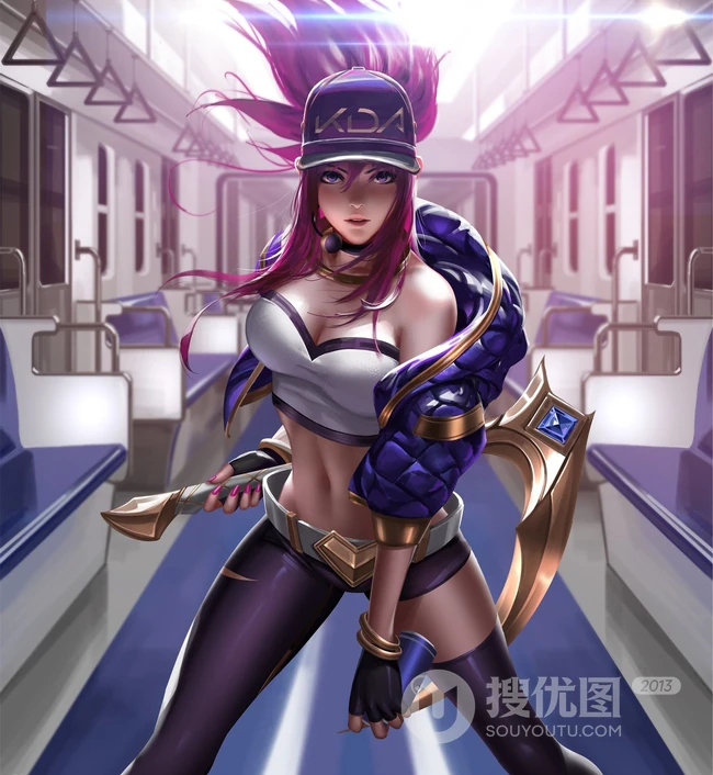 二次元高清动漫女生或游戏女生人物CG插画图片图集