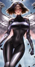 二次元高清动漫女生或游戏女生人物CG插画图片图集