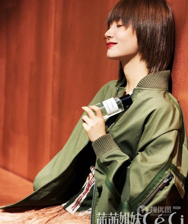 ​短发王子文时尚杂志写真大片，不同穿衣风格诠释不一样的女性魅力