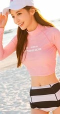 韩国气质女生模特孙允珠运动装系列一展匀称身形写真图集