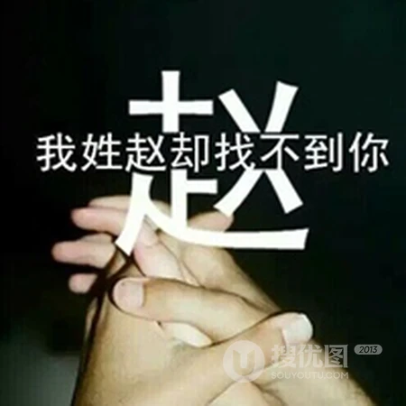 赵姓头像，带赵字好看的赵姓文字头像图片大全