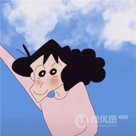 什么你说什么？呆萌搞怪的蜡笔小新一家人高清卡通人物头像