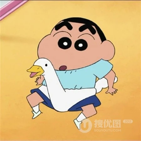 什么你说什么？呆萌搞怪的蜡笔小新一家人高清卡通人物头像