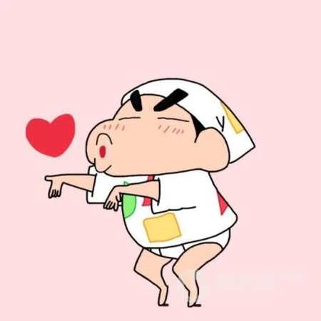 什么你说什么？呆萌搞怪的蜡笔小新一家人高清卡通人物头像
