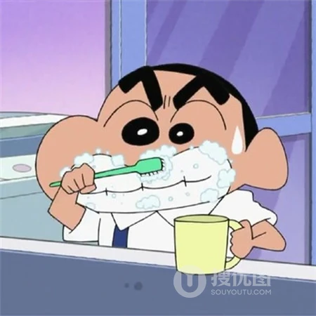 什么你说什么？呆萌搞怪的蜡笔小新一家人高清卡通人物头像