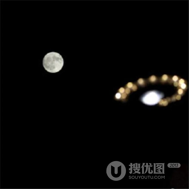 中秋月亮图片，高挂天上圆又亮的明月唯美意境图片 第7张