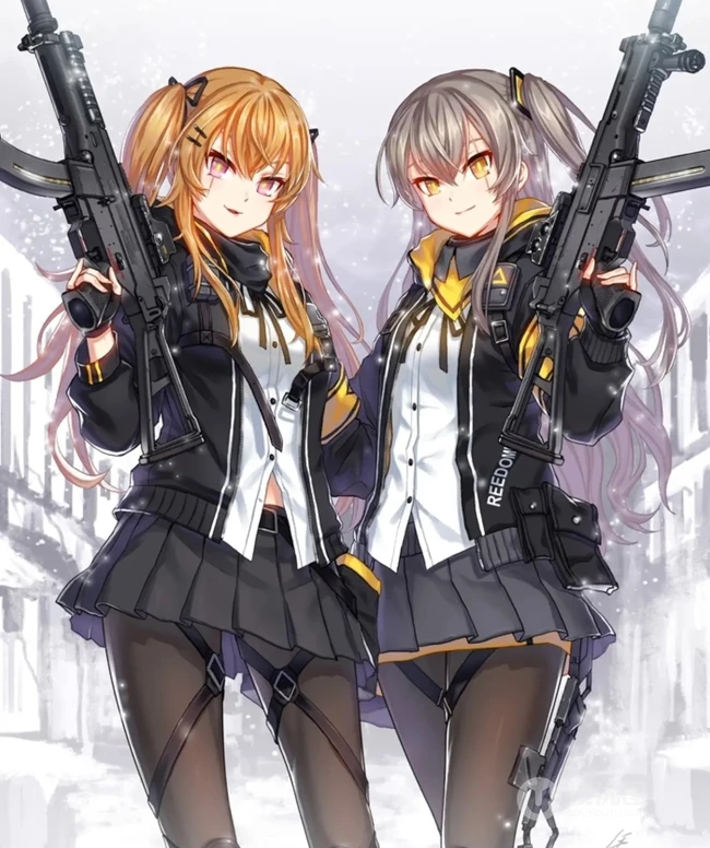 动漫手游《少女前线》高清好看帅气霸气枪娘美眉图片