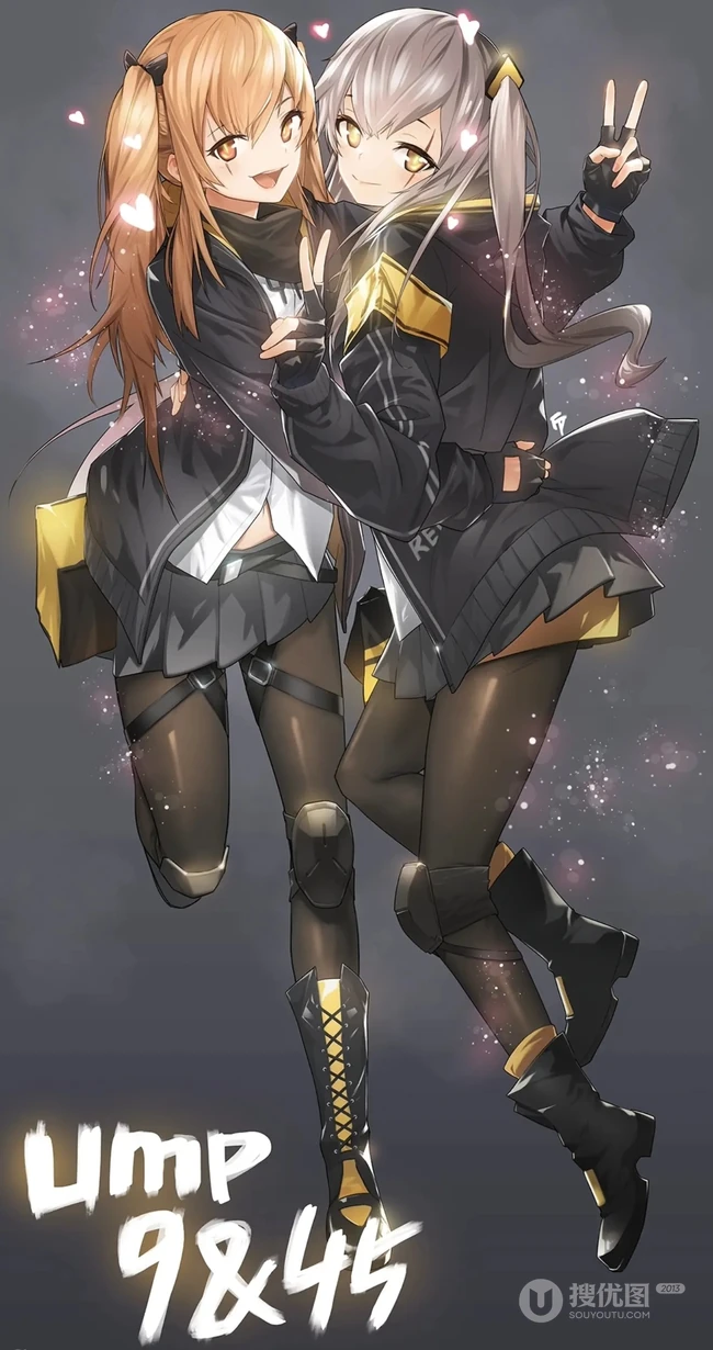 动漫手游《少女前线》高清好看帅气霸气枪娘美眉图片