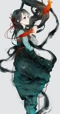 二次元世界里超美超好看的动漫女生及场景杂图集