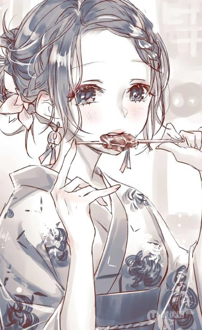 二次元世界里超美超好看的动漫女生及场景杂图集