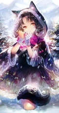 二次元世界里超美超好看的动漫女生及场景杂图集