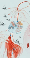 古风，古典，古香，古色的手绘美人图素材图集