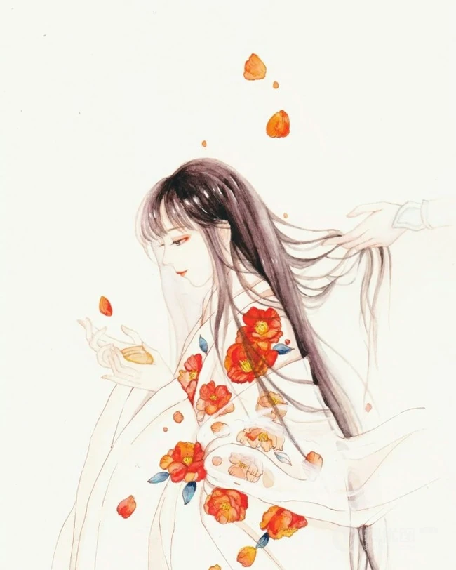 古风，古典，古香，古色的手绘美人图素材图集