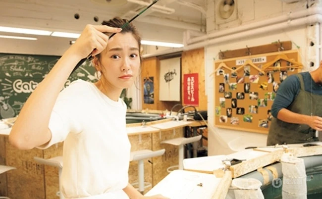 桐谷美玲寻找乐趣，去钓鱼咖啡馆玩钓小鱼