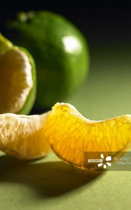 橘子图片，高清好看的青橘，红橘果实果肉图片