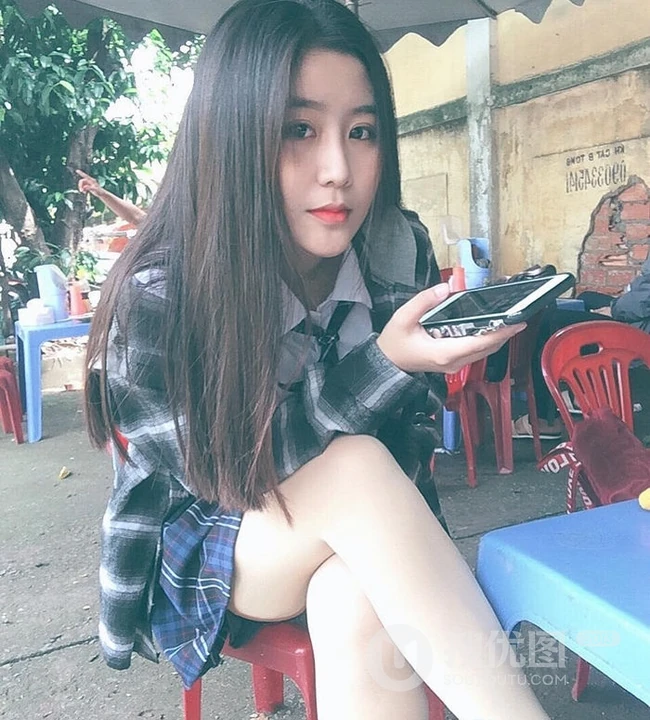 越南学生妹子Vo Ngoc Tran可爱动人气质生活照片图集
