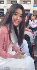 越南学生妹子Vo Ngoc Tran可爱动人气质生活照片图集