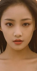 女生吴佳怡清新海边写真图片