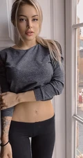 俄罗斯女生Марта写真生活照图集，颜值高且身材亮眼
