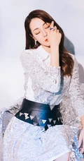 迪丽热巴最美黑白配优雅唯美写真图片