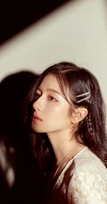 李兰迪&ldquo;光与影&rdquo;唯美连衣裙高清室内写真图片