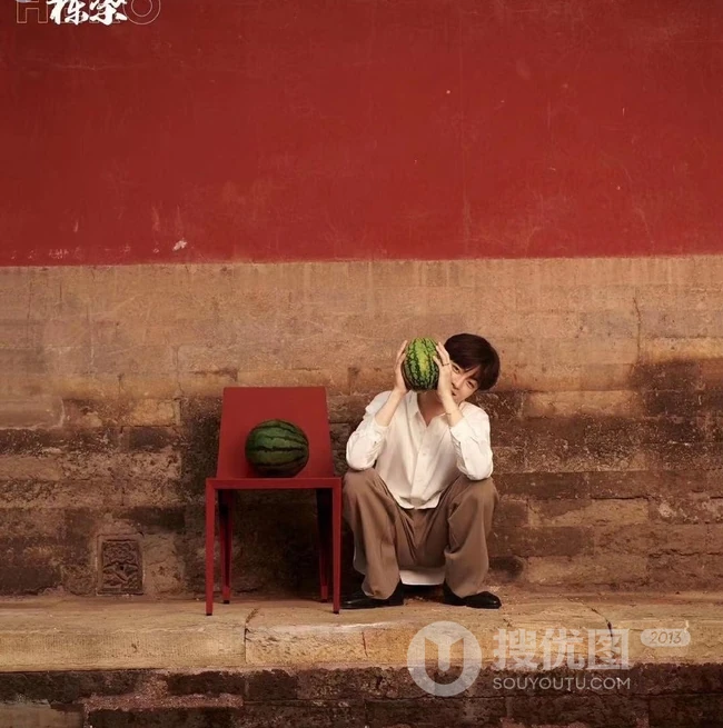 陈立农怪诞非主流杂志写真图片