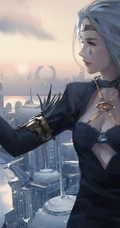 女生武士骑士，wlop大神动漫女生武士图片作品