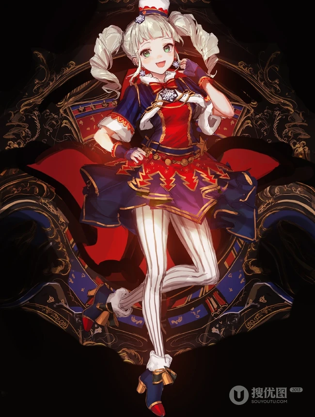 动漫短裤，短裙，袜装少女CG人物插画日常生活图集