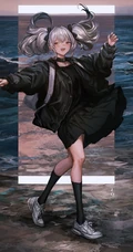 动漫短裤，短裙，袜装少女CG人物插画日常生活图集