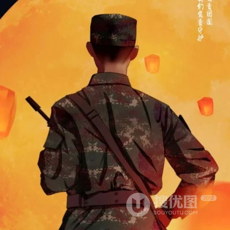 帅气兵哥哥，军人，当兵小哥酷帅霸气男生好看动漫头像