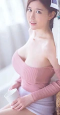 气质短衫短裤修身女生兔娘优雅室内喝茶看书高清写真