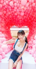 精选匀称气质少女小九娱乐城玩球高清写真图片