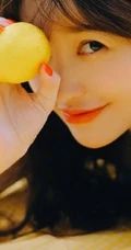 金莎清新印花绿裙户外郊游甜美怡人写真图片