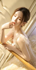 芭蕾舞蕾丝短裙美女训练场私房写真手机壁纸