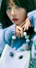 韩国女星泫雅时尚气质户外街拍写真图片
