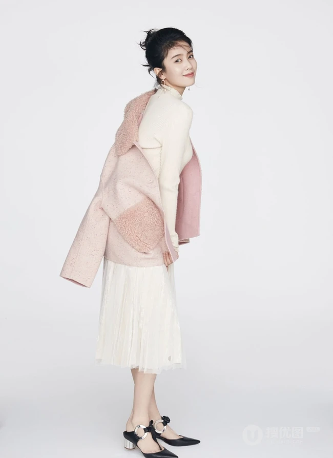 高颜值精选女星白鹿时尚秋装高清写真图集
