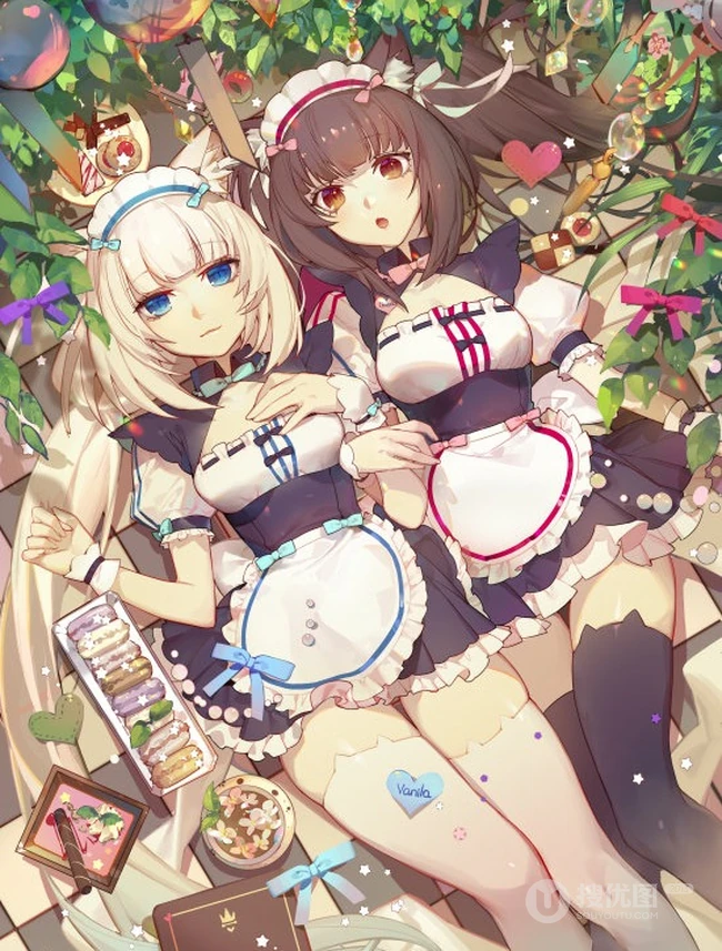 动漫少女图集，p站画师kyomon插画作品
