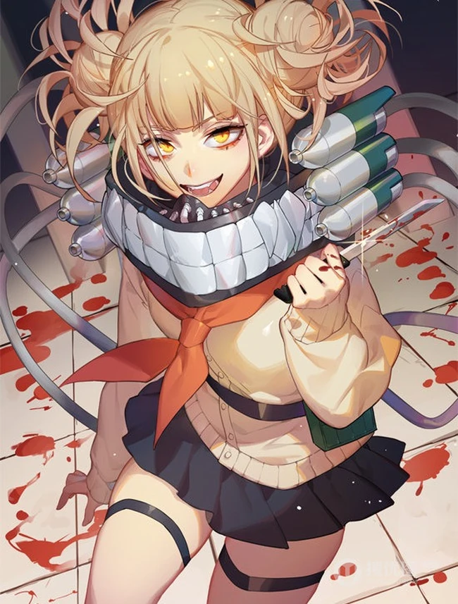 动漫少女图集，p站画师kyomon插画作品
