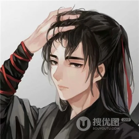 帅气手绘古风帅哥动漫头像 适合文艺系男生的复古风格